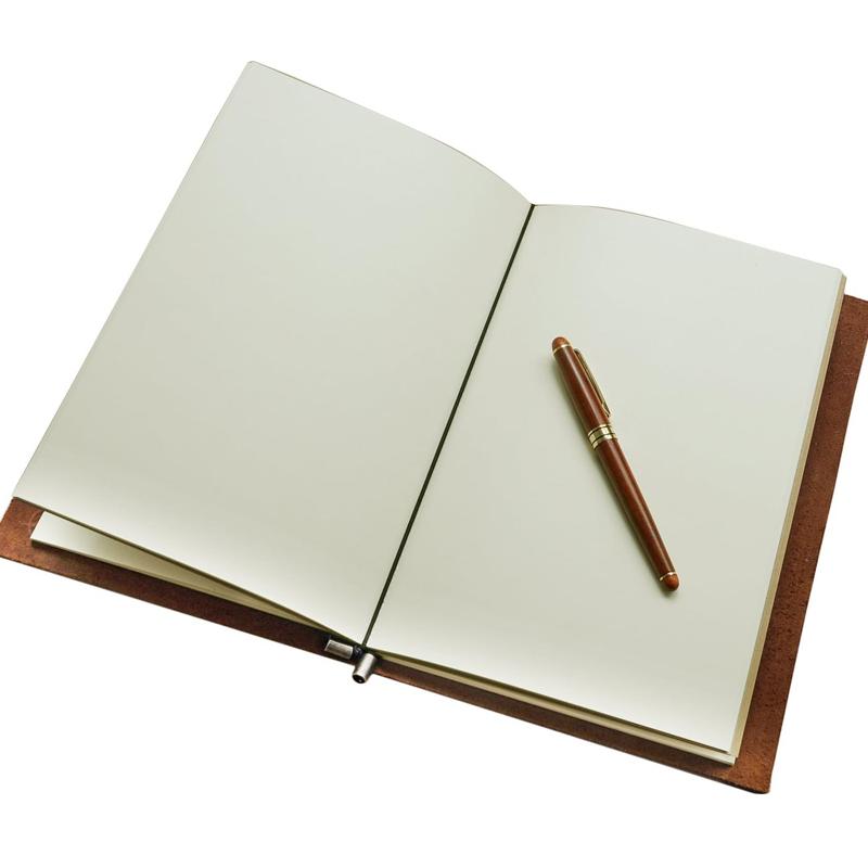Promotional Diary Genuine Leather Notebook Cover Notebook Recycled Genuine Leather Journals