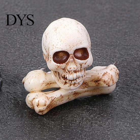 Halloween Aquarium Ornaments Miniature Resin Ornaments, Micro Landscape Desktop Decor, Horror Ghost Tombstone Figures Scene Accessories for Fish Tank