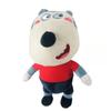 30cm Anime Wolfoo Family Plush Toys Cartoon Plushie Lucy Soft Stuffed Dolls Toy for Children Kids Boys Girls Fans Gifts