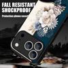 Полупрозрачный Матовый Магнитный Чехол Для iPhone 17 16 15 Pro 14 13 Pro Max 16e 17e Для Magsafe Элегантный 3D Цветочный Жесткий Поликарбонатный Задний Чехол