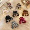 Elegant Hair Claw Clips Acetate Hair Accessories Fashion High Ponytail Holders  for Women Girls