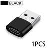 USB Male To USB C Adapter USB To Type C Fast Charging/Transfer and OTG Function. Compatible with IPhone15 14 13 Plu 3
