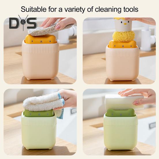 Дозатор мыла и держатель губки, дозатор мыла для кухонной столешницы, дозатор мыла, энергосберегающий инновационный пресс для мыла