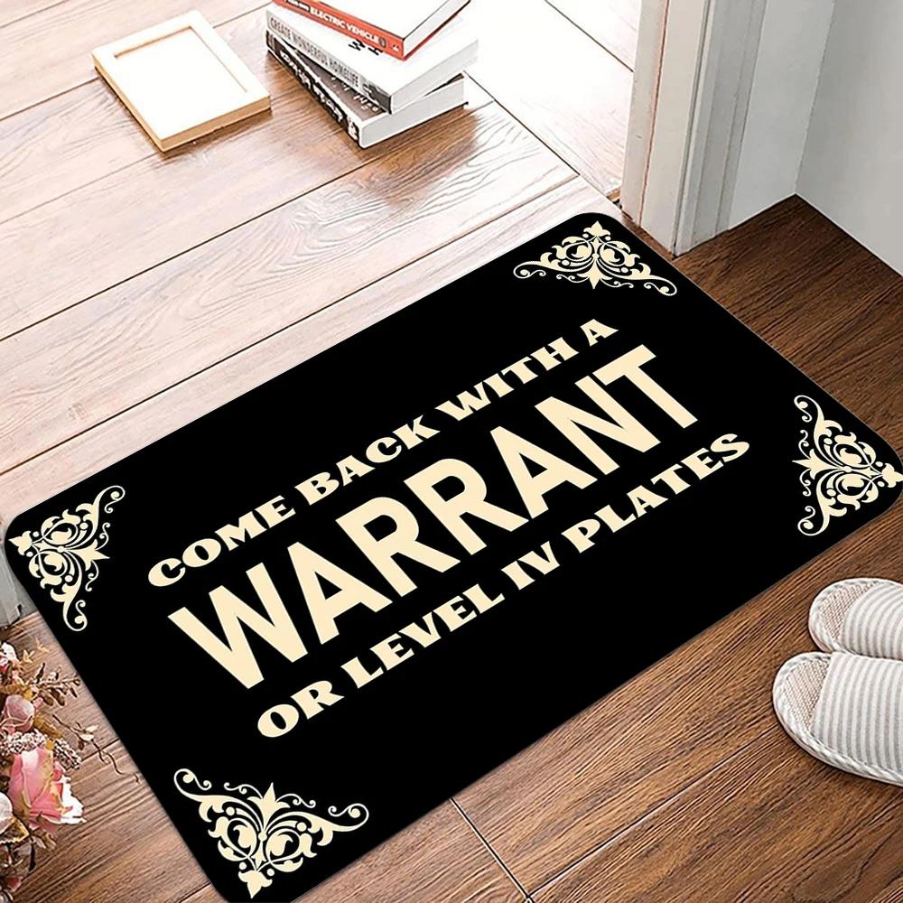 VIKAMA Fun Welcome Doormat Indoor & Outdoor Non-Slip Entrance Rug Living Room & Bedroom Floor Mat Home Decor
