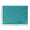 A3/A4 Size Green Multifunctional Self-Healing Cutting Mat, 0.9mm Thick, Non-Slip, Durable for DIY, Paper Cutting, Craft Projects & Carving