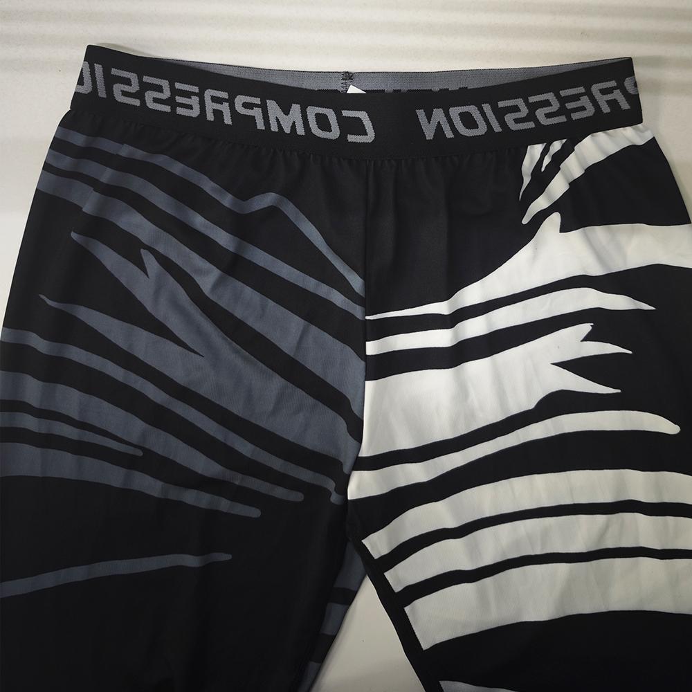 Мужские повседневные спортивные леггинсы из быстросохнущей эластичной ткани в красную полоску, спортивные штаны для занятий фитнесом и спортом на открытом воздухе, для бега и бега, мужские брюки