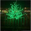 2M LED Artificial Cherry Blossom Tree Light Christmas Light 480pcs LED Bulbs 110 220VAC Rainproof fairy garden Christmas decor