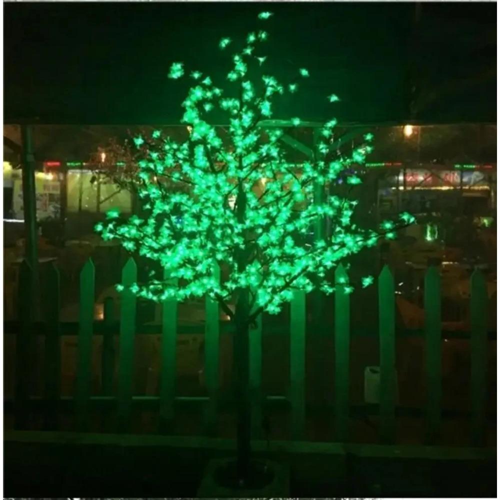 2M LED Artificial Cherry Blossom Tree Light Christmas Light 480pcs LED Bulbs 110 220VAC Rainproof fairy garden Christmas decor