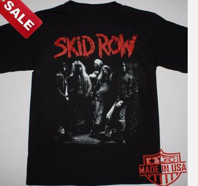 Новая группа Skid Row Подарок для фанатов Унисекс S-5XL Рубашка Унисекс Футболка