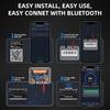 QUICKLYNKS BM6 Wireless Bluetooth Battery Monitor 12V Car Battery Health Monitoring Battery Tester for Motorcycle Truck Car