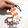 Original Design Cat Claw Luggage Tag Don't Touch Travel Accessories Luggage Label Name Address Holder Baggage Boarding Tags