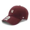 Кепка 47 Brand Clean Up New York Yankees MLB Мини-логотип Темно-бордовый 14751385 FSB36C4669 Женская
