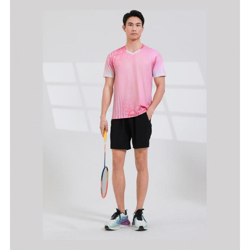 Quick-Dry Breathable Sport T-Shirt Badminton Volleyball Table Tennis Men Women Athletic Wear