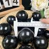 Сфера Черного Турмалина Натуральный Хрустальный Шар: Обработанный и полированный камень для декора дома или офиса