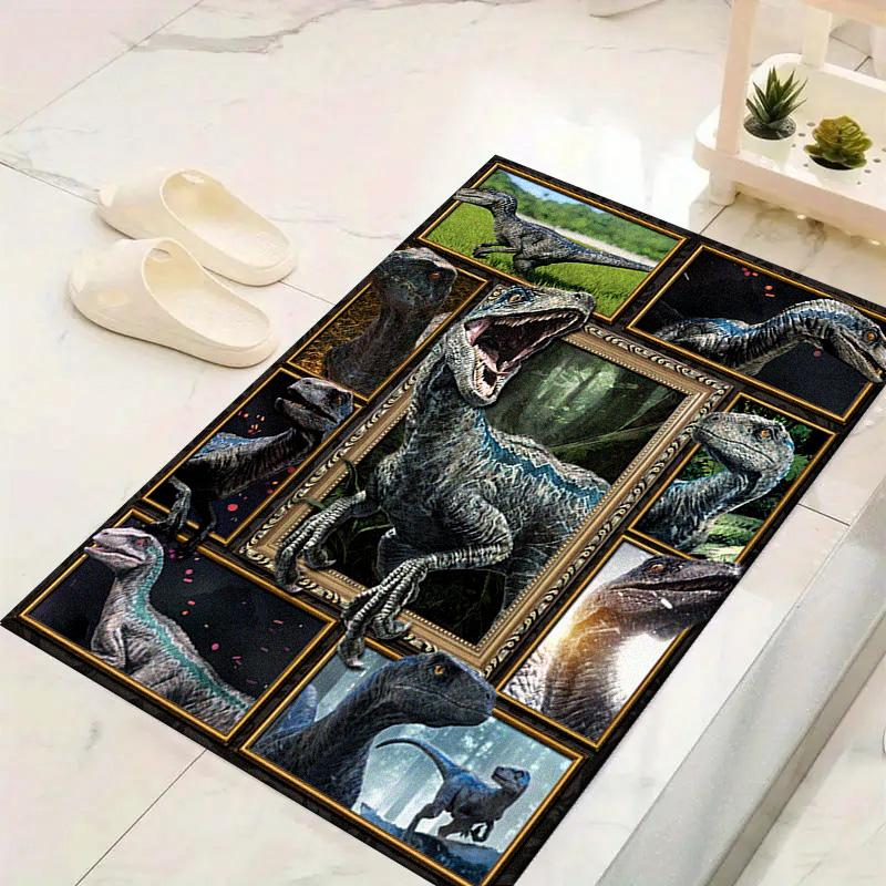 Dinosaur Carpet Rug for Living Room Bedroom Home Sofa Decoration,Kids play Non-slip Floor Mat