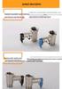 Pressure Relief & Reducing Check Valve for Small Kitchen Boiler Electric Water Heater