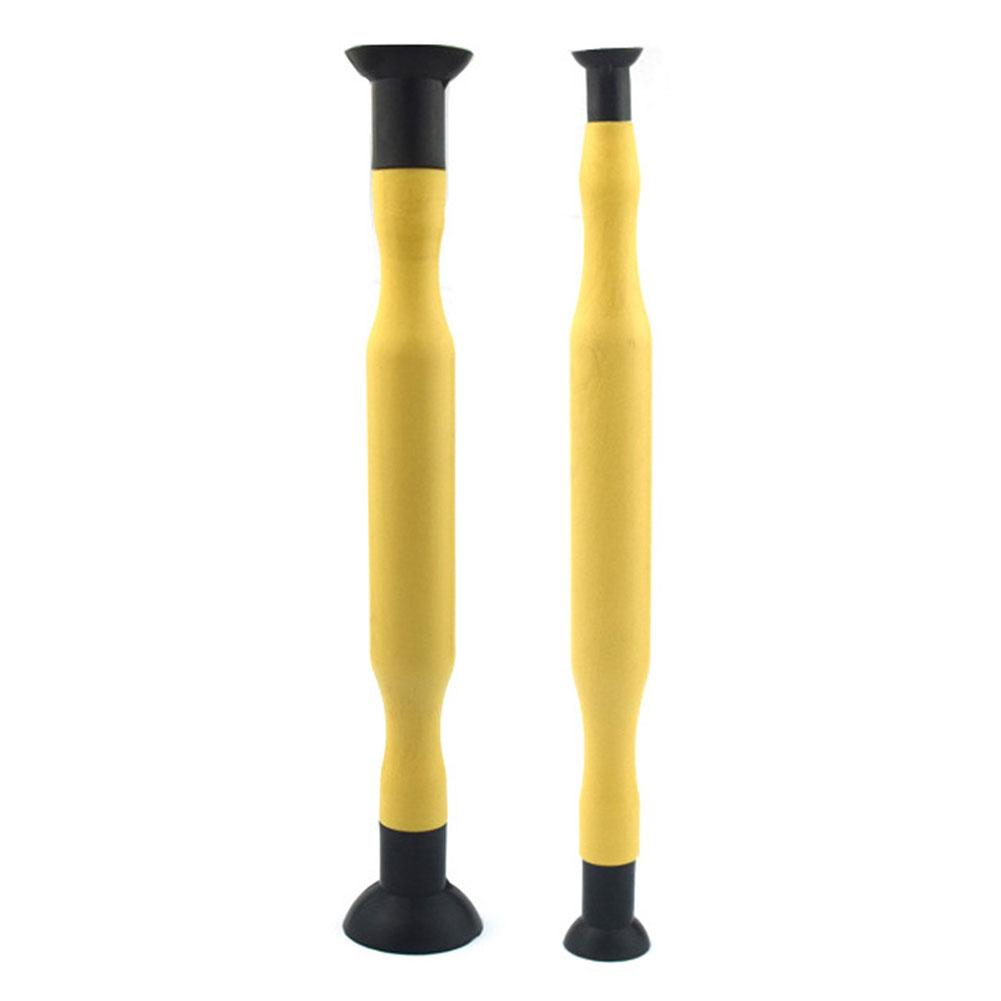 2Pcs Rubber Valve Lapping Sticks Grip with 4 Suction Plates for Motorcycle Car Cylinder Engine Valves Dust Grinding Stick Tool