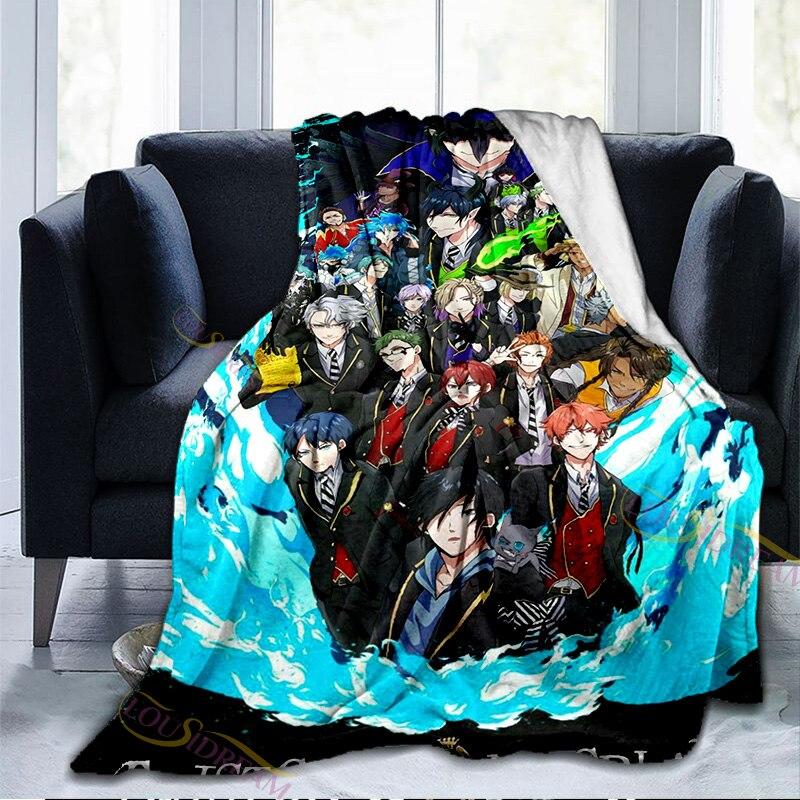 Одеяло из мультфильма «Страна чудес» NRC, школьная серия приключенческих игр, фланелевое одеяло для дивана, дивана, уютное плюшевое одеяло для детей