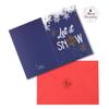 Merry Christmas Fold Greeting Cards with Envelope Xmas Party DIY Gifts Box Card for New Year Festival Decorations Navidad Noel