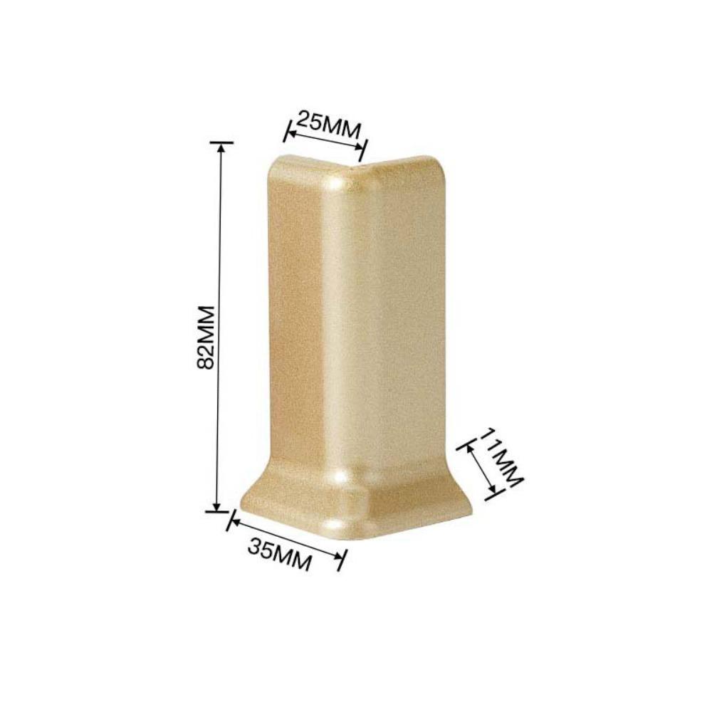 Самоклеящийся настенный плинтус 82 мм высотой, угловой декор для стен