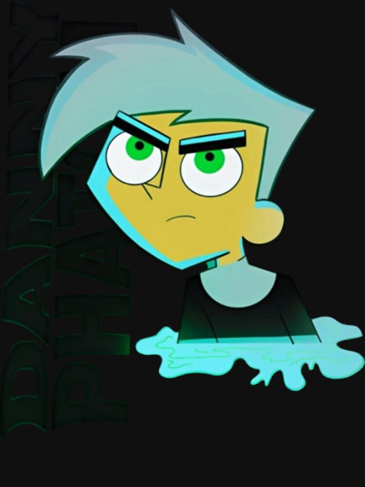 Danny Phantom Danny Phantom Ghost Boy Silhouette Premium T-Shirt