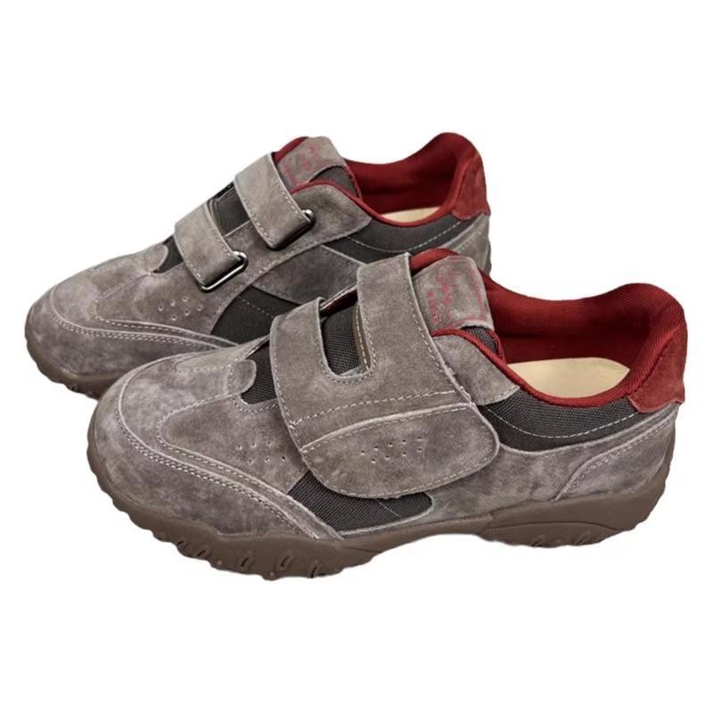 Velcro Women's Autumn New Versatile Fashion Soft-soled Casual Sports Shoes