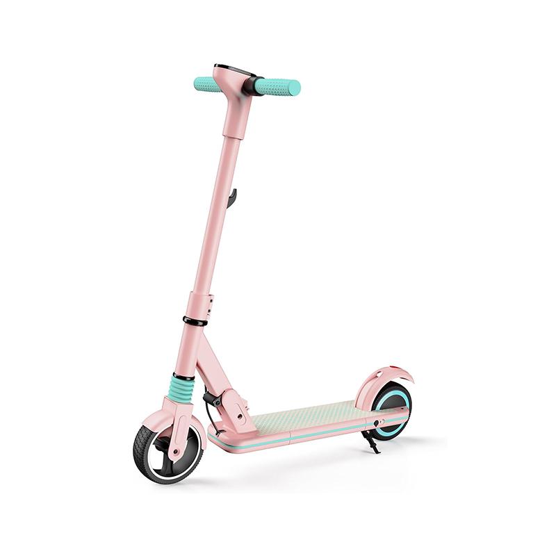 Складной электрический самокат, Детский электросамокат, 350 Вт, Двойной тормоз, Максимальная скорость 14 км/ч, для детей 6-12 лет