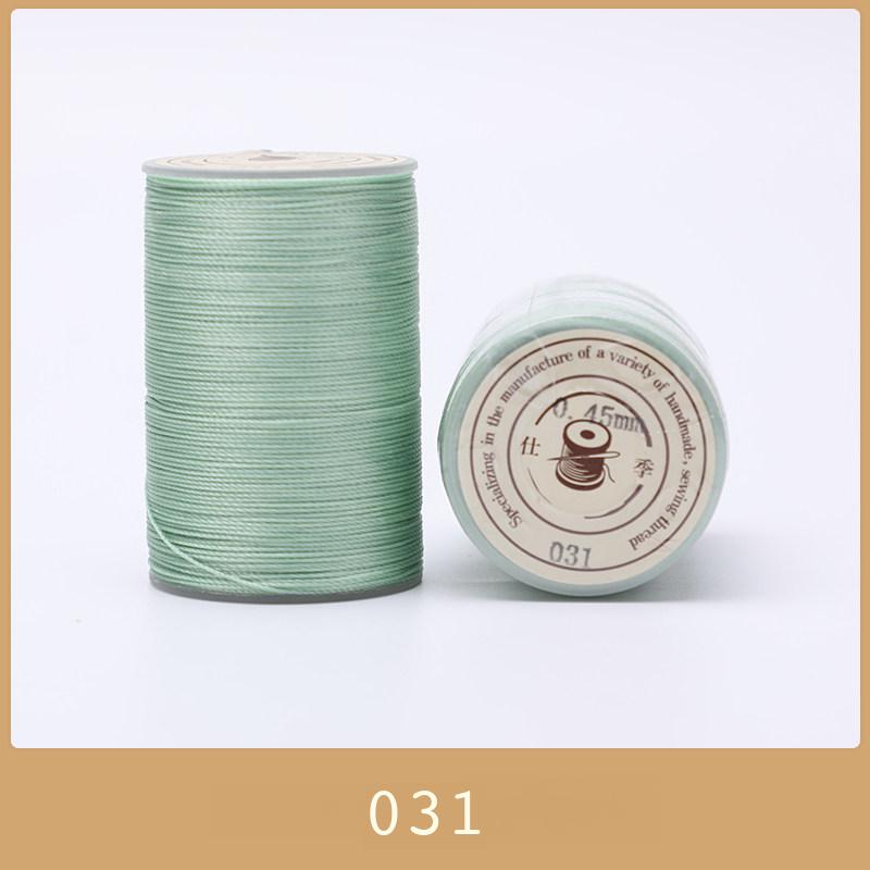 Round Leather Sewing Wax Thread Cord Handwork Knitting Craft Wax Thread for Leather DIY Project Necklace Bracelet Round 40Colors