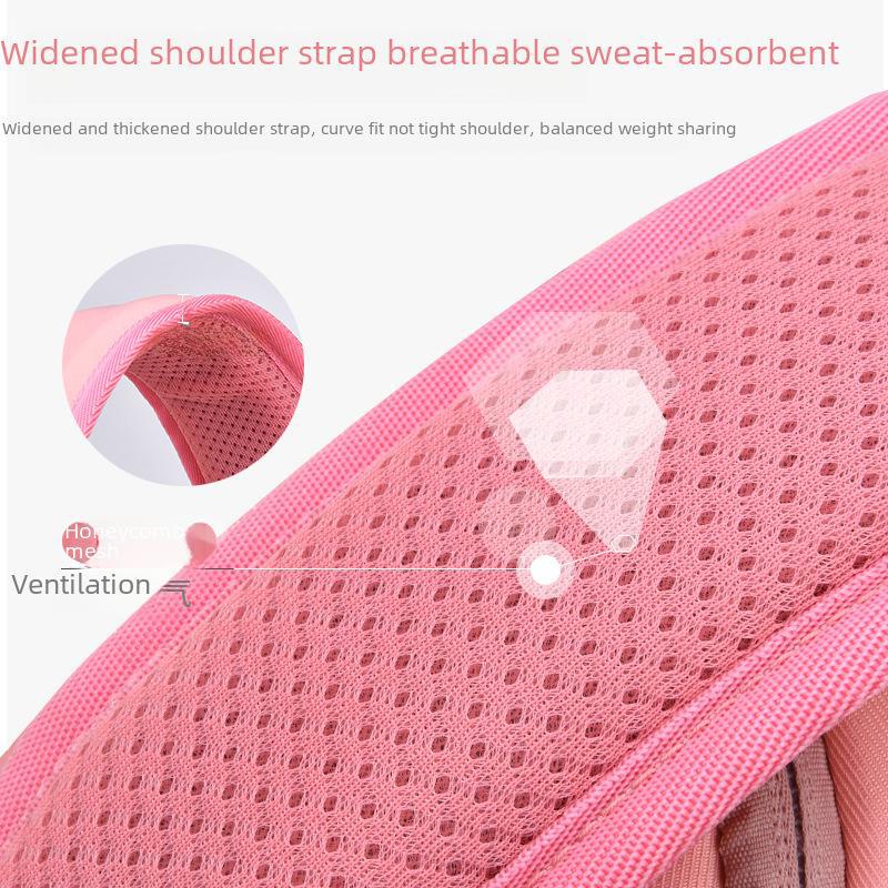 Легкий школьный ранец Sesame Baby для девочек 1-6 классов: Вместительный повседневный рюкзак