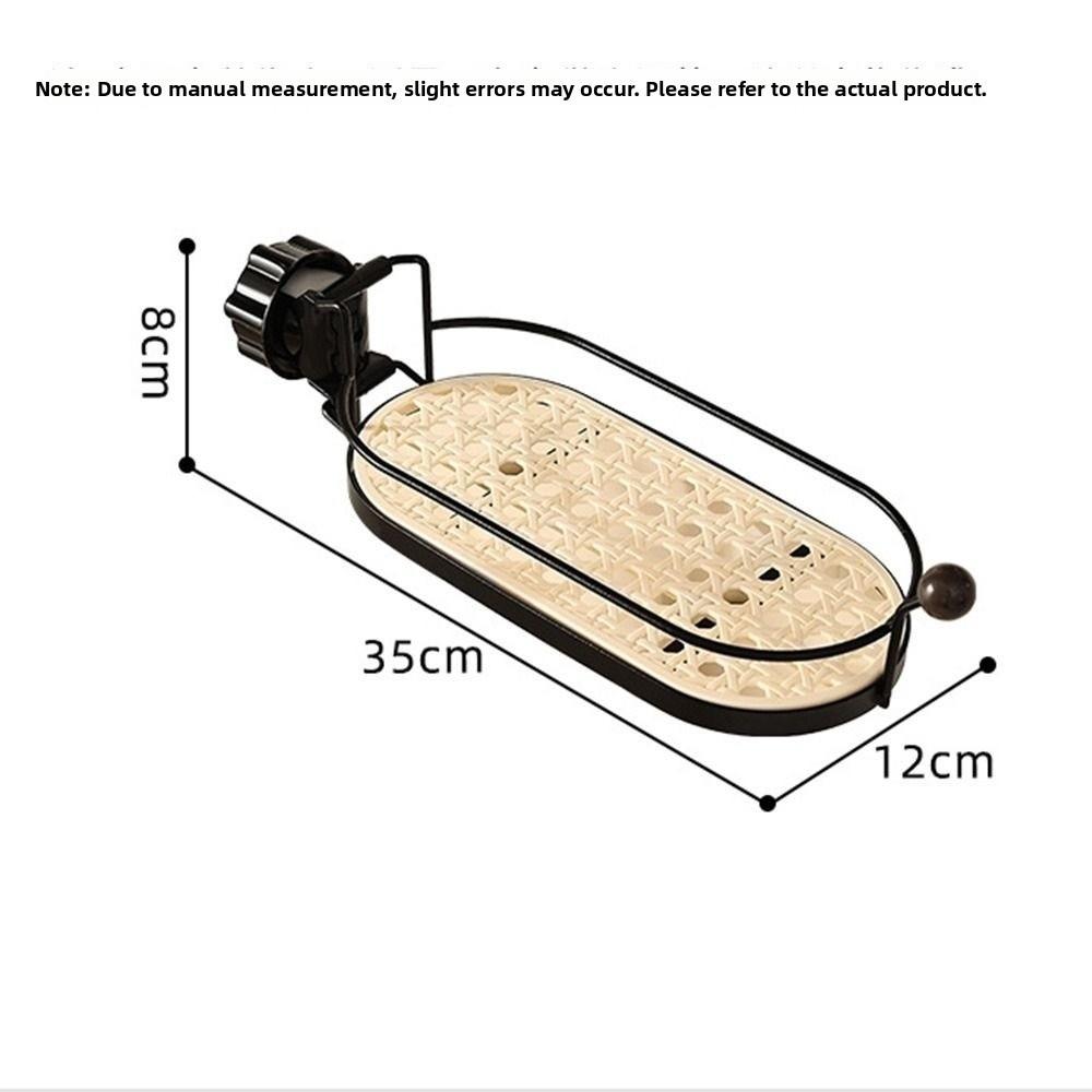 Adjustable Direction Faucet Sponge Rack ABS Drain Storage Holder New Faucet Soap Rack Kitchen Sink