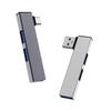 Концентратор USB 3 в 1 OTG USB 3.0/Type-C 3.0 на 3 USB USB-разветвитель Скорость 5.0 Гбит/с 3-портовый концентратор Type-C для ПК, ноутбука