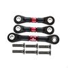 3 Piece Steering Linkage, High Strength Professional Adjustable Linkage for 1:10 Scale