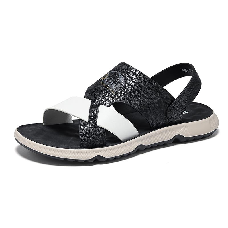 Модные летние мужские сандалии 2024 года для отдыха на пляже, праздничные сандалии для мужчин, новые уличные кроссовки для мужчин в стиле ретро, удобные повседневные сандалии для мужчин