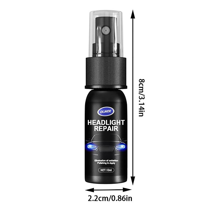 Car Headlight Polishing Agent Scratch Remover Repair Fluid Headlight Renewal Polish And Maintenance Liquid Kit Auto Accessories