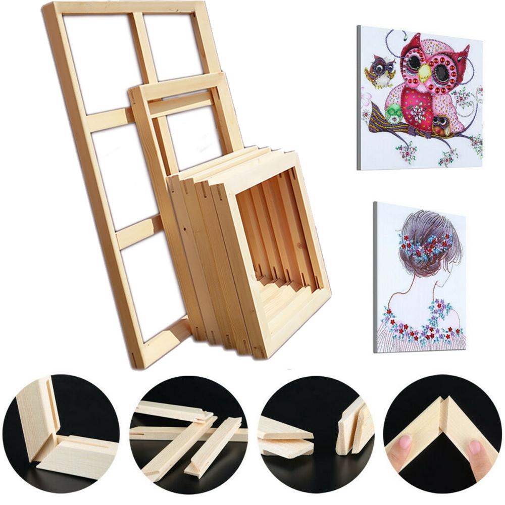 Modern Wall Art Natural Picture Wooden Solid Wood Frame Wood Frame Photo Frame Canvas Oil Painting