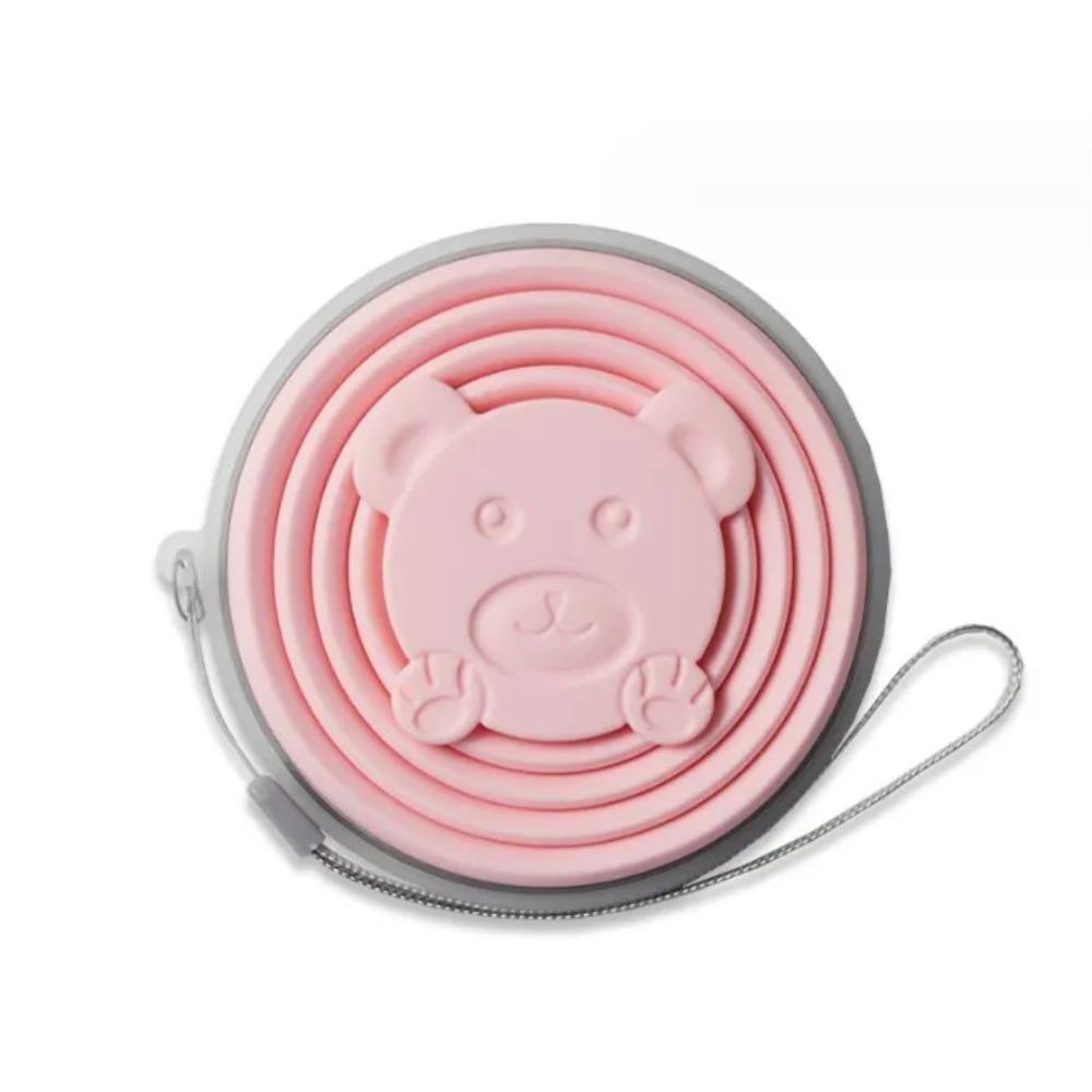 180/320 мл Силиконовые складные дорожные стаканы Многоразовый и портативный стакан для питья с крышками для походов на открытом воздухе