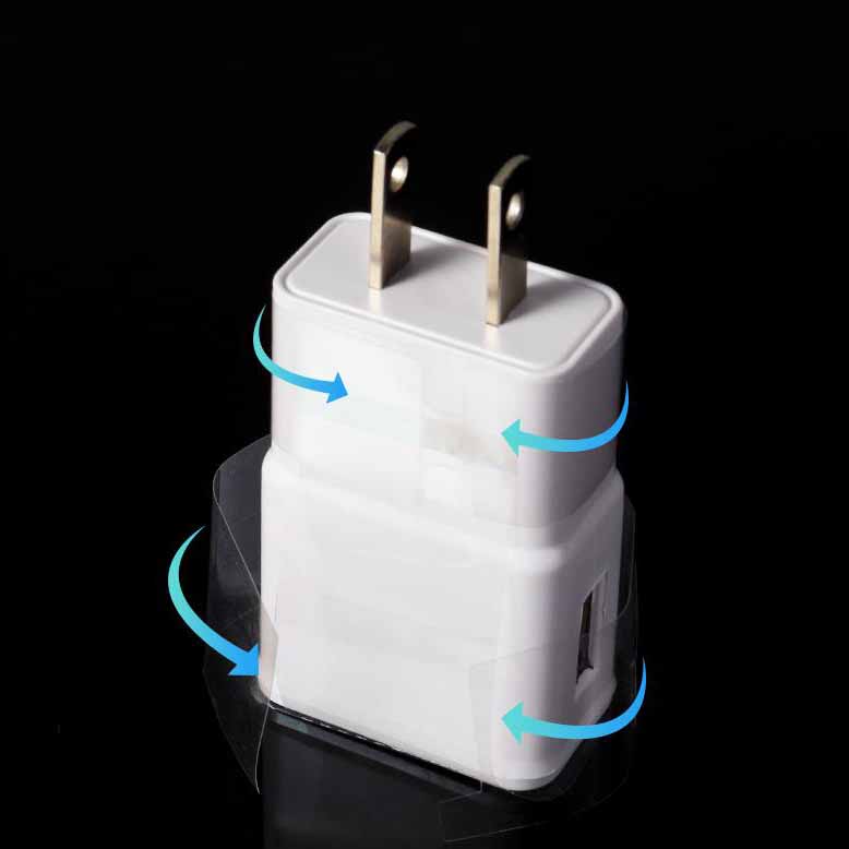 5В1А/5В2А USB Зарядное устройство Головка-вилка для зарядки мобильного телефона Стандарт ЕС/США Матовая сторона U/S4/7100