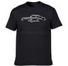 Ford CAPRI MK1 Inspired Classic Car Printed T-Shirt 2024 New High Quality Fashion Trend 100% Cotton
