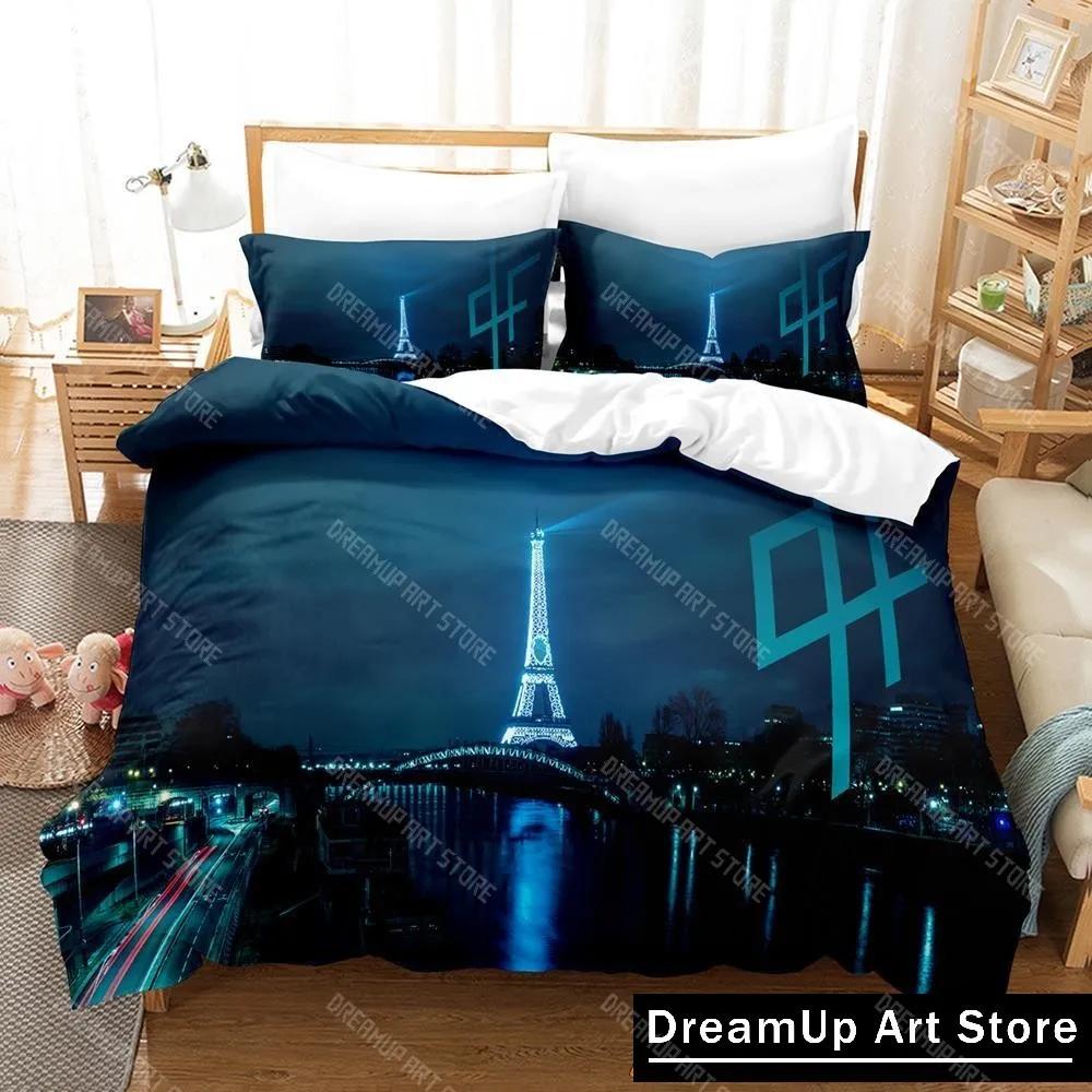 3D Print PNL Bedding Set Quilt Cover Bed Cover with Pillowcase Twin Single Queen King Size Boys Adult Home Textile