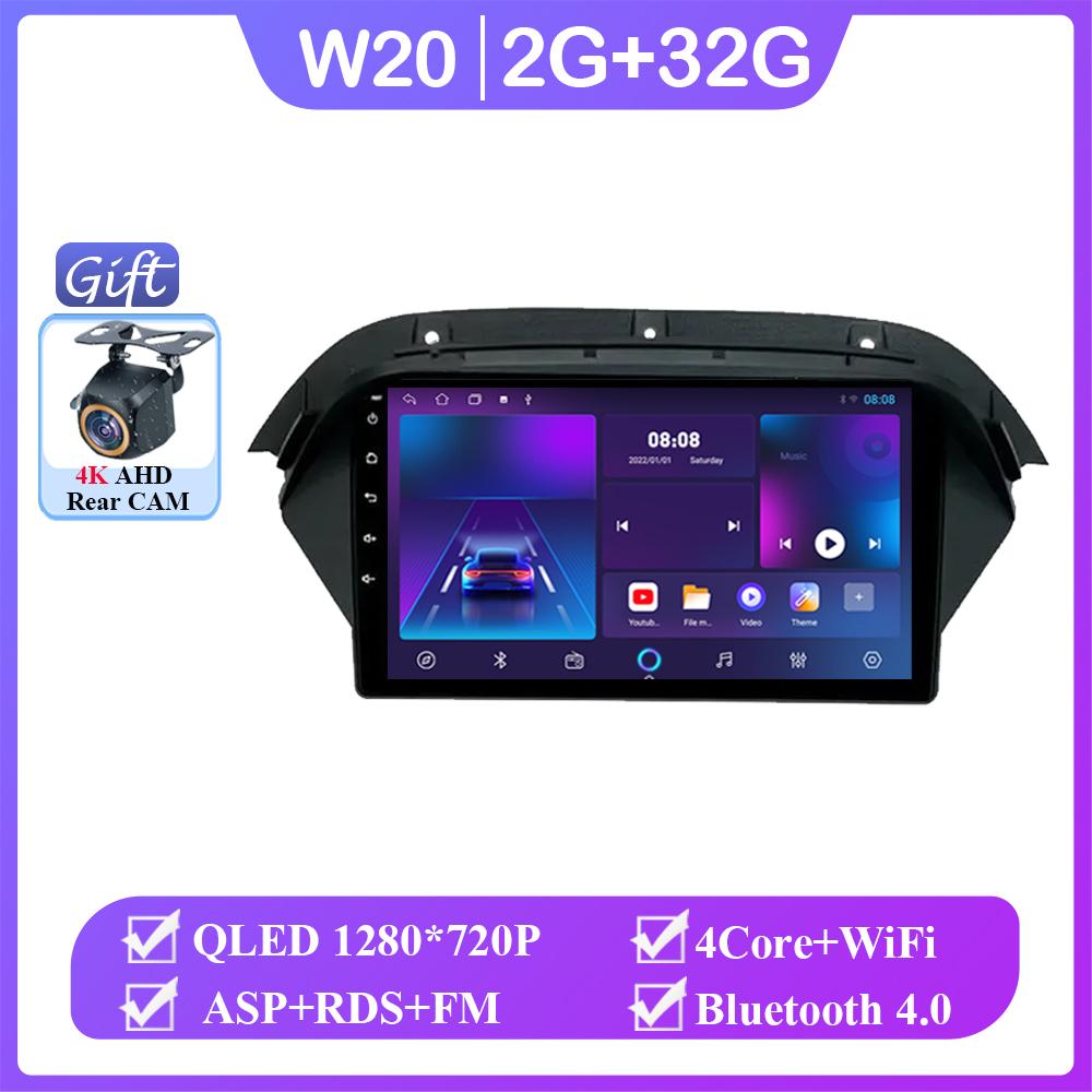 Android 14 Car Dvd Auto Radio For Honda Acura MDX Stereo Head Unit Touch Screen Carplay GPS4G Multimedia Player No 2din DVD 7862