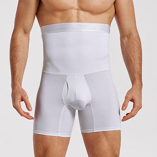 Men Tummy Control Shorts Body Shaper Compression High Waist Trainer Belly Tummy Control Slimming Shapewear Boxer Underwear Fajas 5