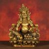 Yellow Of Statue Full Copper Buddha Riding Dragon Of White Of Black God Of Wealth Home Study Sh