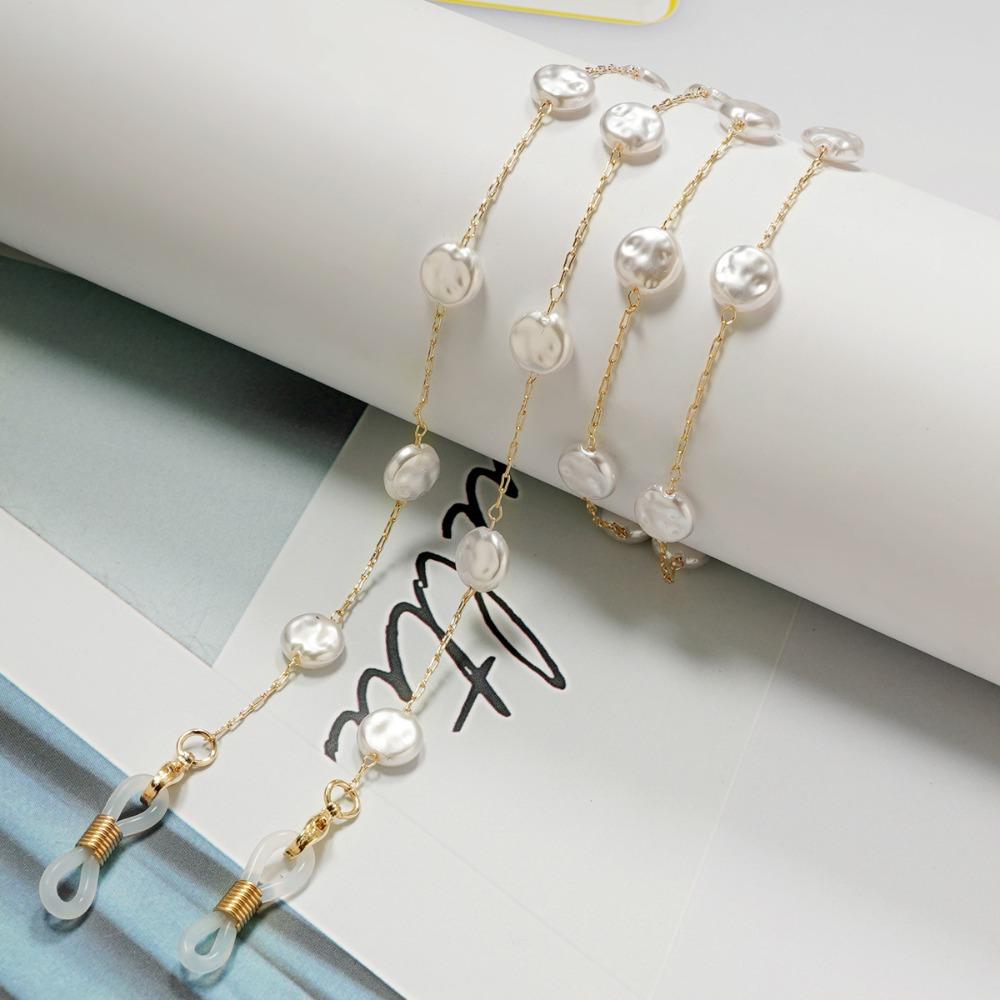 Beads Pearl Glasses Chain Heart Sunglasses Chains Elegant Eyeglass Lanyard Reading Glasses