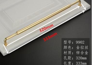 128 192mm Modern Simple Fashion Brushed Brass Kitchen Cabinet Wardrobe Door Handle Stain Nickel Black Cupboard Drawer Knob Pull
