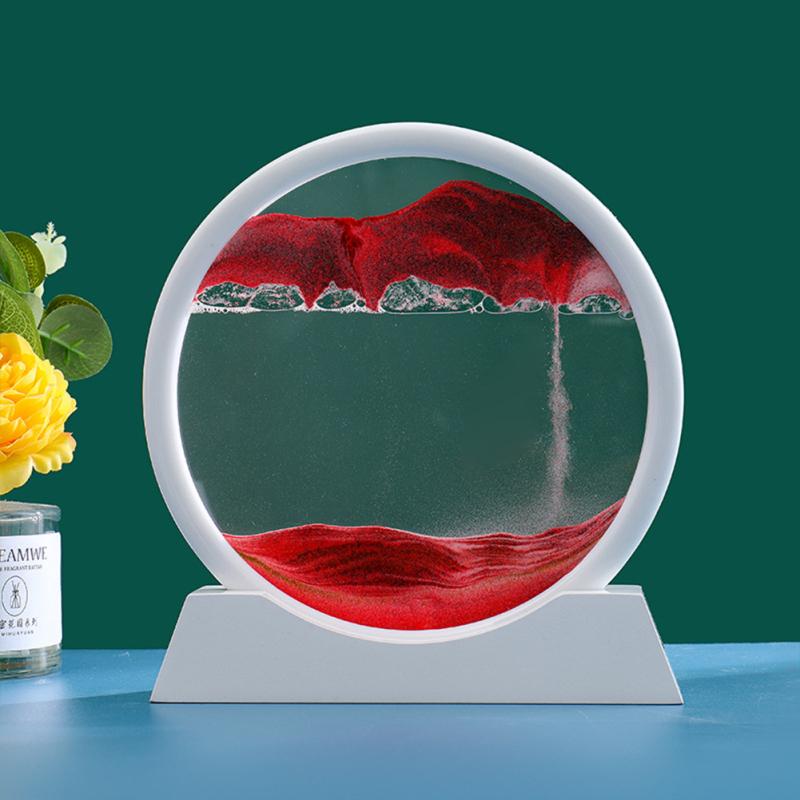 Зыбучие пески, украшения, 3d трехмерные декомпрессированные песочные часы, домашний офис, рабочий стол
