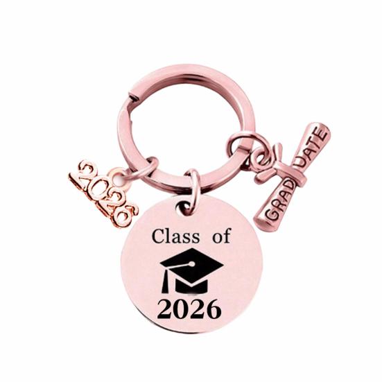 Выпускной брелок 2026 года Выпускники средней школы и колледжа Значимый выпускной брелок для нее и для него Выпускное украшение