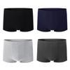 Hengyuanxiang Men's Pure Cotton Antibacterial Boxer Briefs