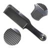 Black Static Long Waved Teeth Carbon Comb Women Make Hair Smooth Comb Professional Hairdressing Men Comb For Hairstyling