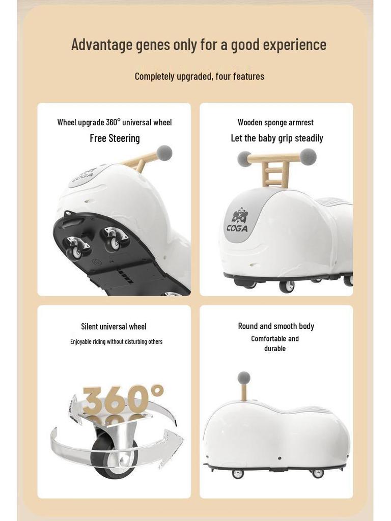 Детская машина-йо-йо с арахисом: Идеальный подарок на первый день рождения для мальчиков и девочек в возрасте 1-3 лет