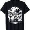 Cryptid Monsters Bigfoot Mothman Dogman Moon Cryptozoology T-Shirt